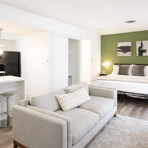 Downtown Studio: Urban Comfort