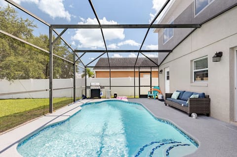 Colorful 4BR Pool Home Near Orlando Airport | BBQ