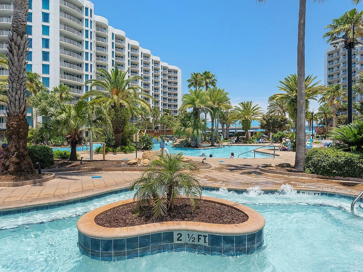 Palms Resort | Sleeps 6 | Hidden Palms Oasis | Pool | Destin