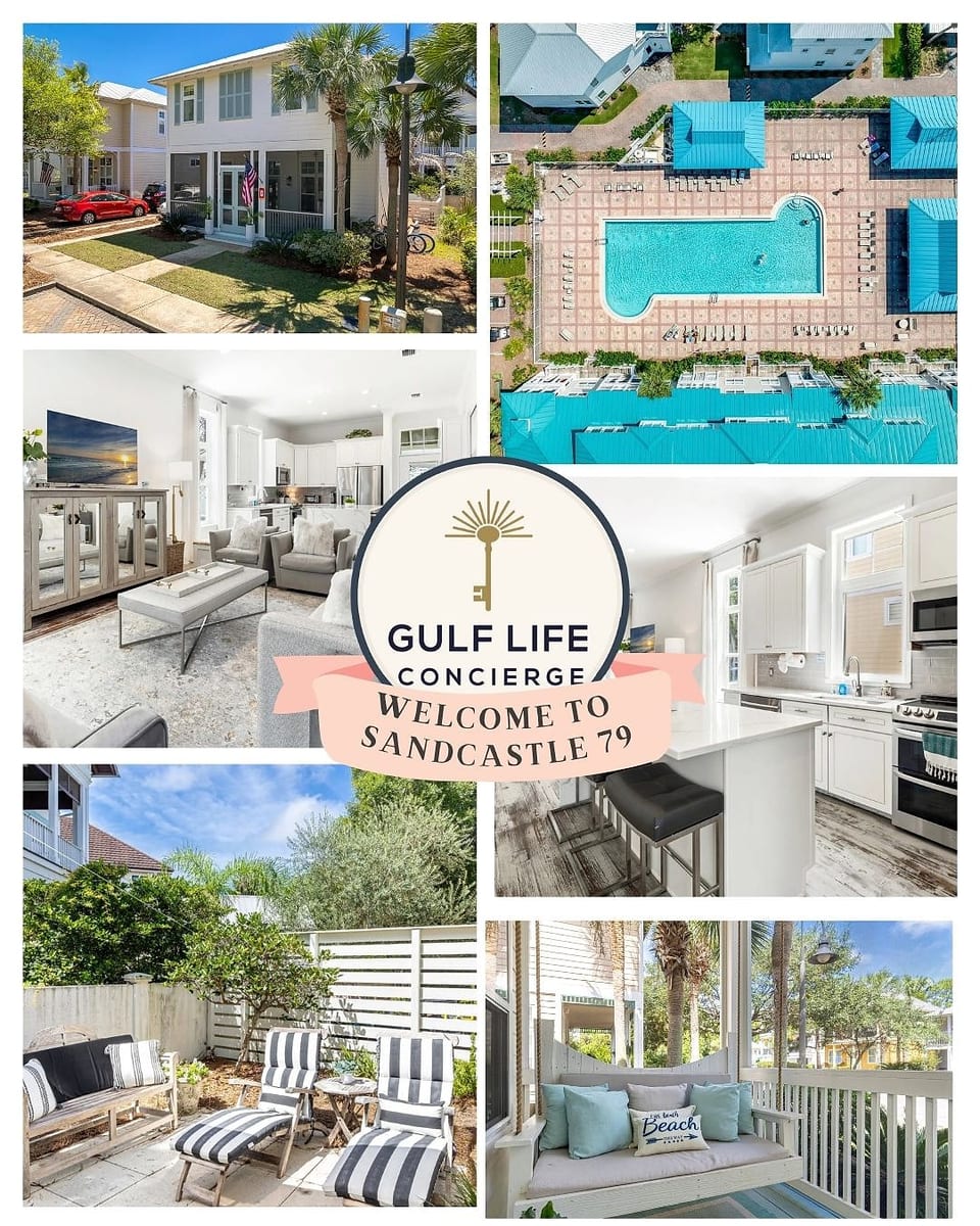 Blue Mountain, Pool, Sandcastle 79, 4 Bedroom,Sleeps 10 - Santa Rosa Beach