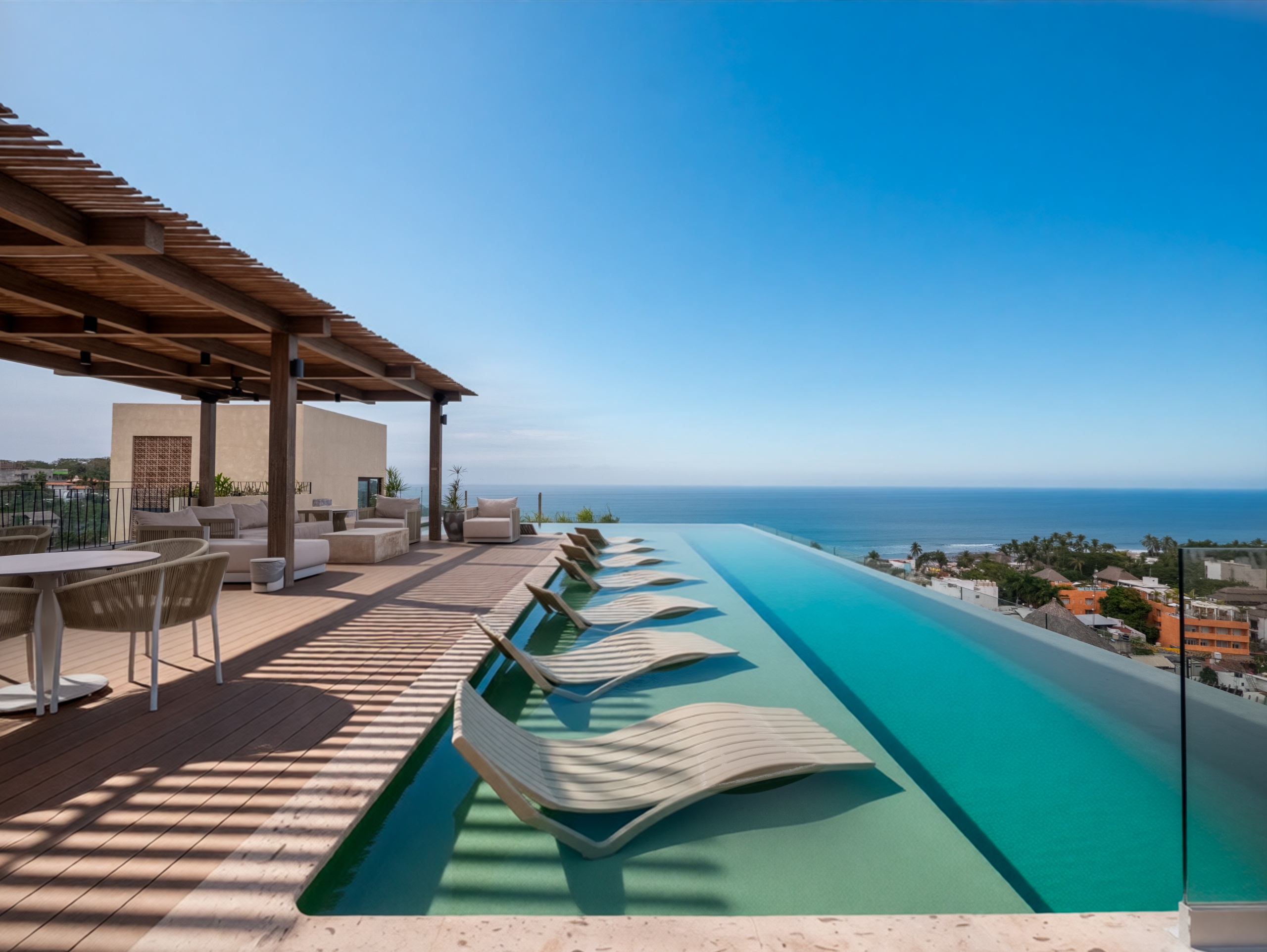 The best 360-degree views in town!  Whale watching!