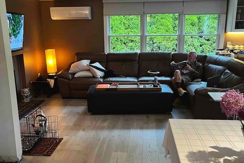 2024-All new LVF flooring on the main level. All other pictures showing light wood are old.
New pictures will be added June 2024
Please no high heels,please carry your suit cases thru the house. A broken wheel will scrape the flooring.