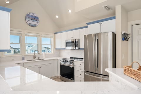 Cook Family Meals in the fully stocked kitchen