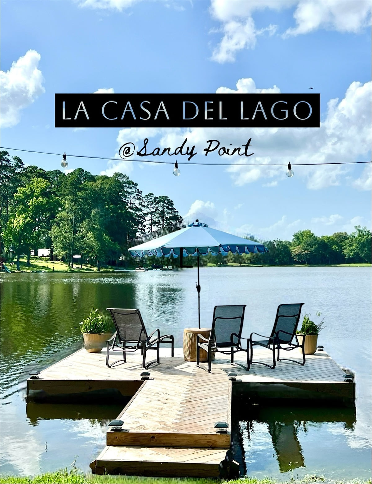 Cozy lakefront home with dock perfect for families image 1