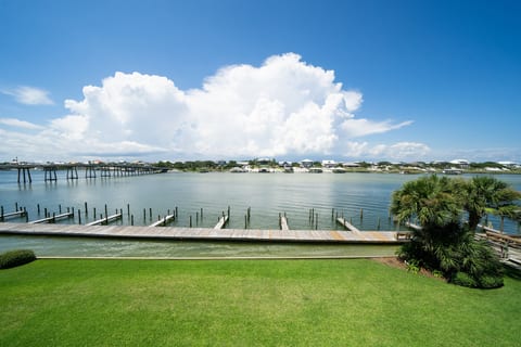 Bay view from balcony
