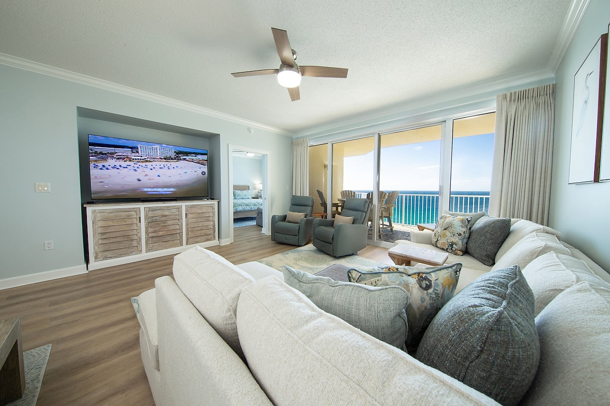 Coastal Calm Boardwalk 1601 • 3BR Gulf-Front Beach image 1