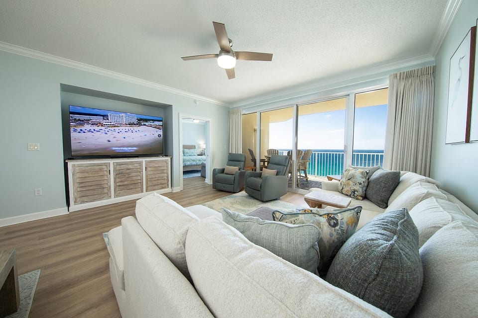 Coastal Calm Boardwalk 1601 • 3BR Gulf-Front Beach image 1