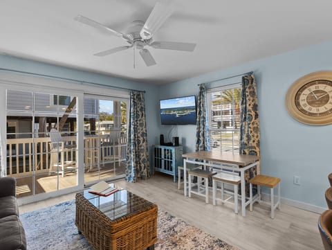 Sliding Doors Leading to Private Deck