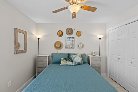 Queen size bed for your trip!