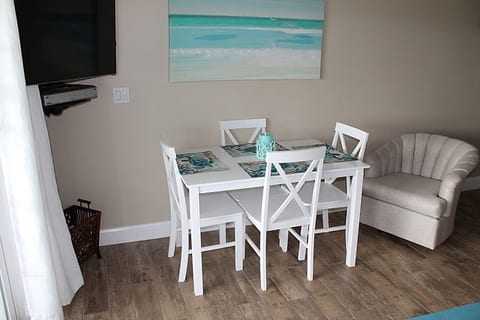 Dining Area with seating for four.