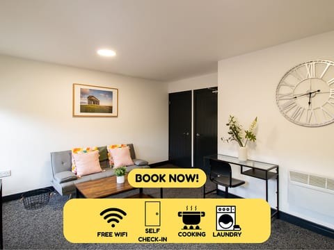 Cozy 1BR flat nestled in the heart of Sunderland