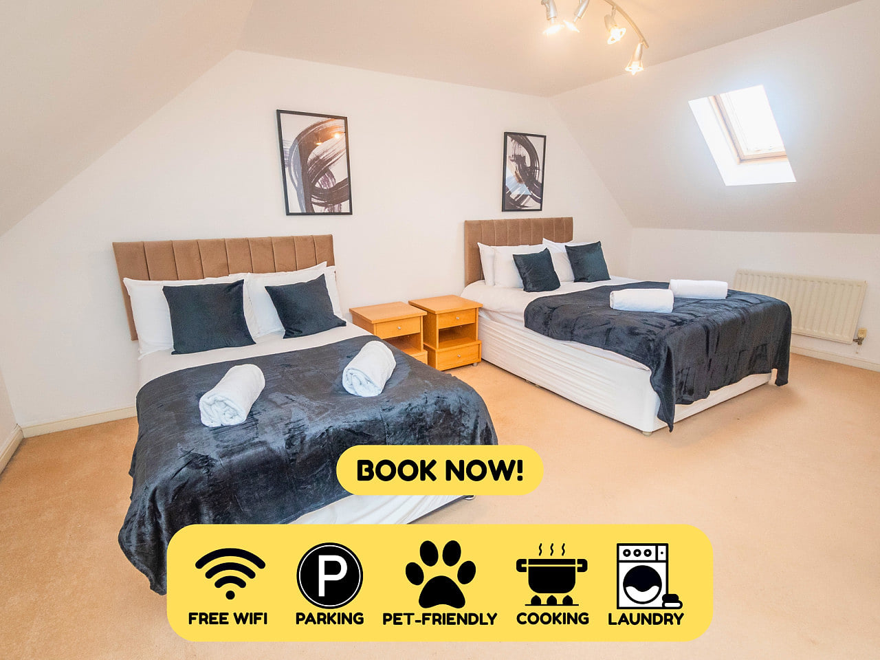 Group Retreat: Perfect Home with FREE Parking