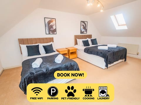 Group Retreat: Perfect Home with FREE Parking