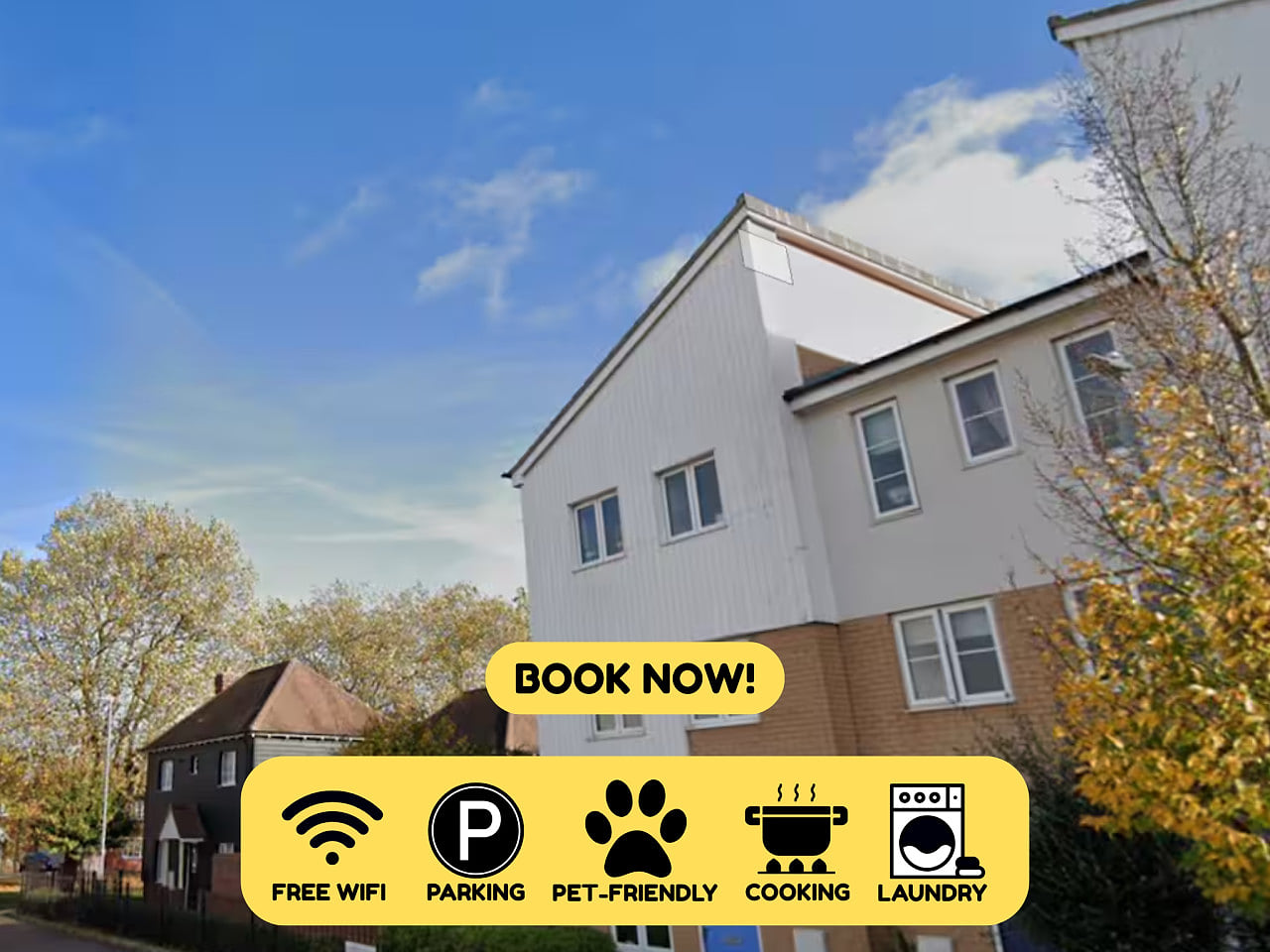 Colchester Retreat: 4BR 2BATH Ample Street Parking