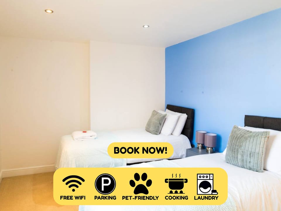 4Bed 2Bath Retreat Perfect for Workers Big Groups - Somerset