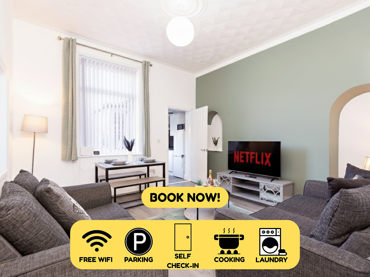 Newly Renovated 3BR House near hospital & uni