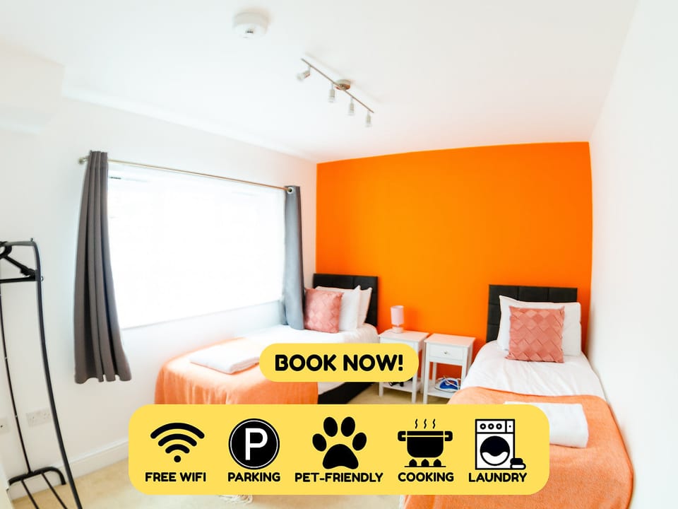 4Bed 2Bath Perfect for Contractors & Getaways - West Sussex