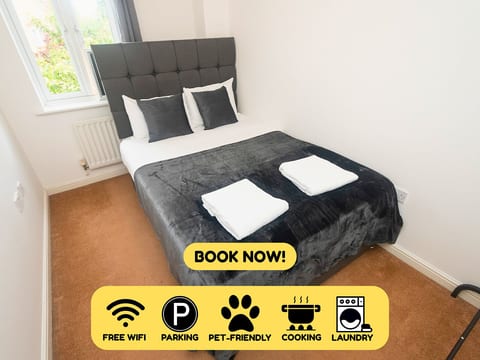 4Bed in Cambridge Sleeps 8 Perfect for Big Groups