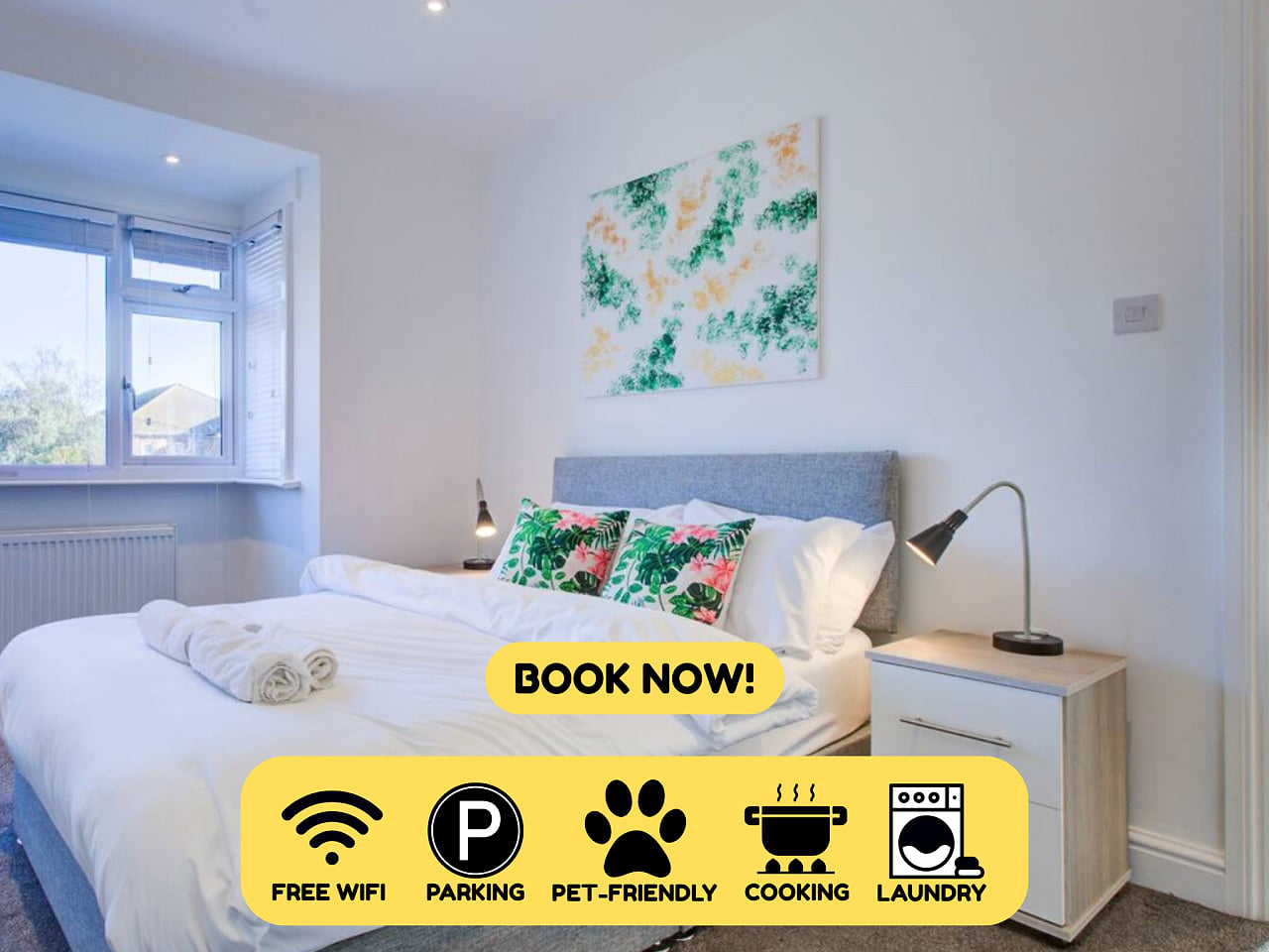 Durham Work & Rest Lodge Sleeps 8 4Bed 2Bath