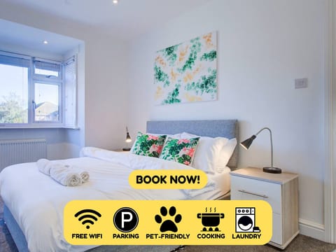 Durham Work & Rest Lodge Sleeps 8 4Bed 2Bath
