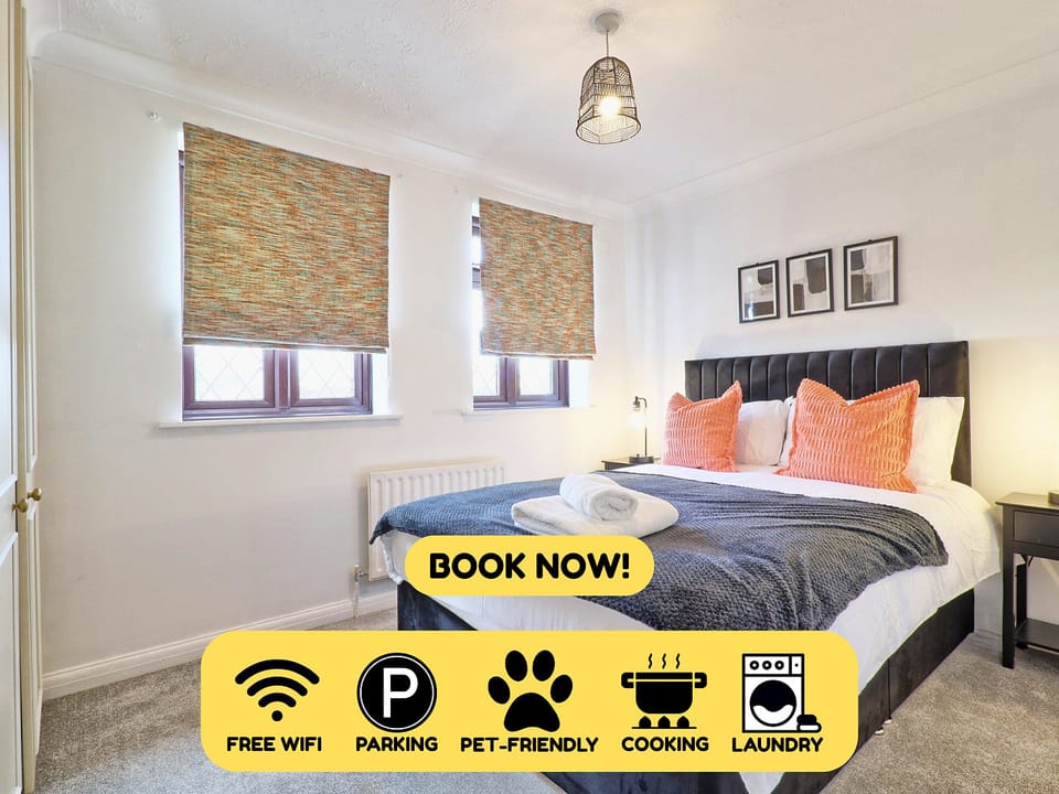 4BR 2BATH House with FREE Parking in Rivenhall - Witham