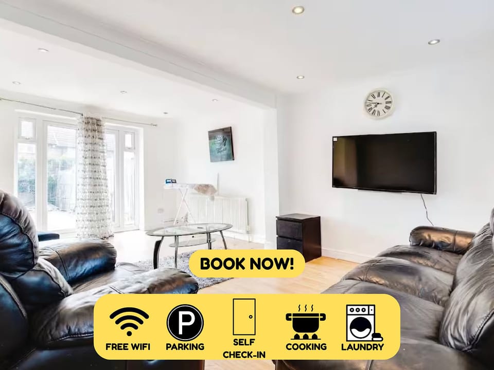 Havre familial de 3 chambres à Northolt avec parking - Greater London