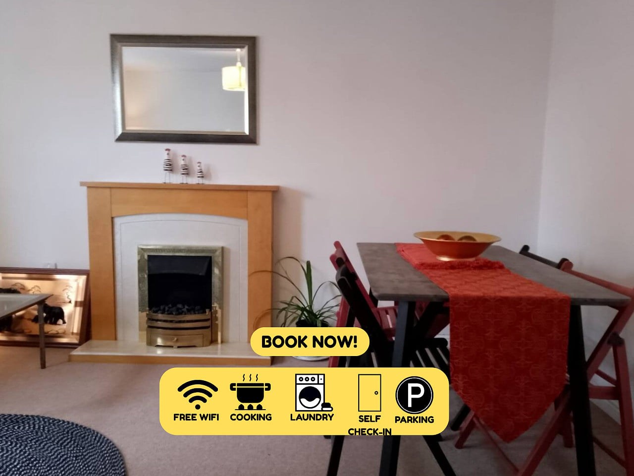 Cosy 2BR Flat for 4 in Ely with FREE Parking