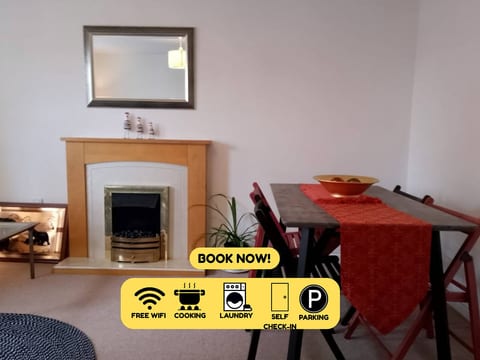 Cosy 2BR Flat for 4 in Ely with FREE Parking