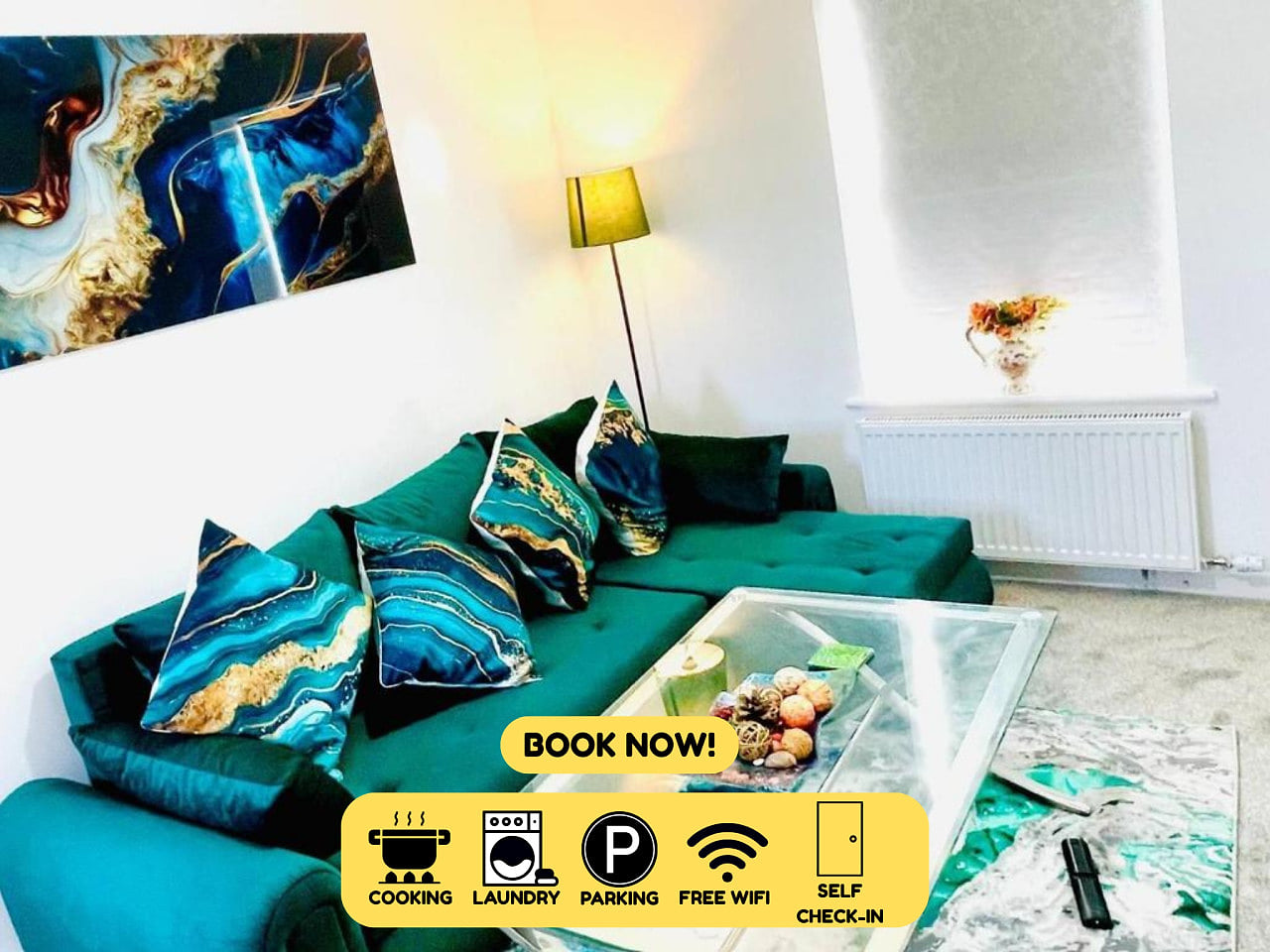 3-Bedroom Gem in Manchester with Free Parking