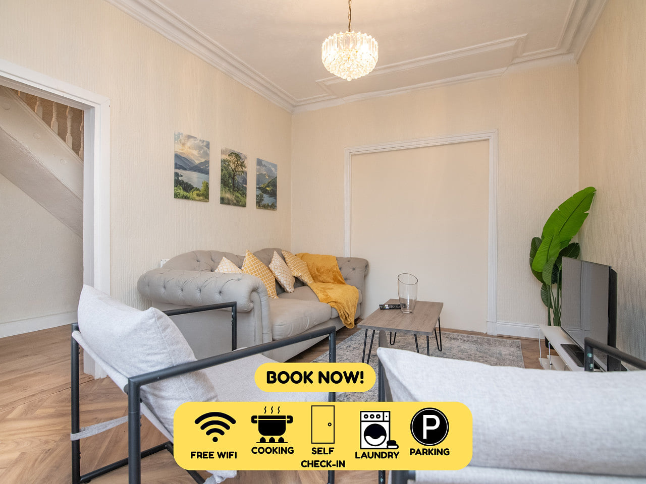 Spacious 6BR Family & Group Home with Garden & Parking | Yardley Wood, Birmingham