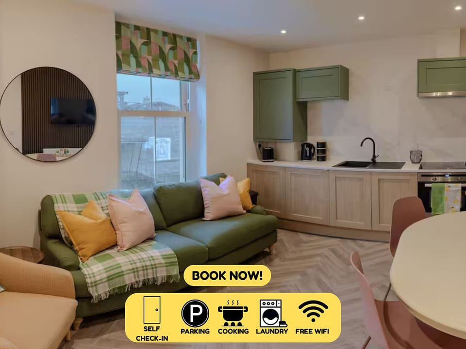 Appartamento moderno con 3 camere da letto e parcheggio gratuito nel centro di Plymouth - Plymouth