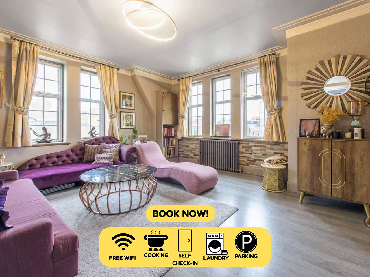 Modern 3BR London Apartment with Stunning Views | Prime Finchley Road Location