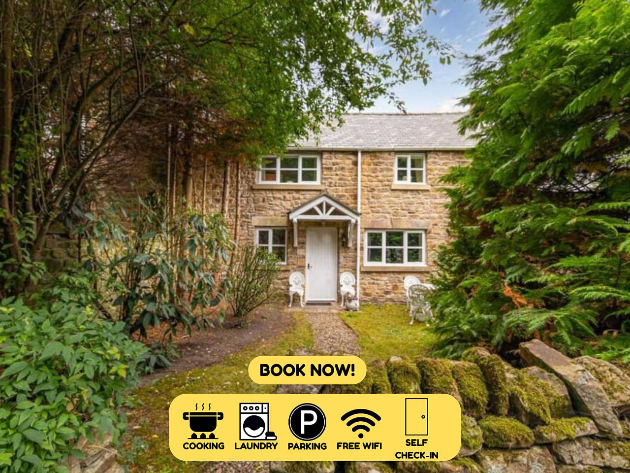 Prospect Cottage: 3BR Countryside Retreat Sleeps 6