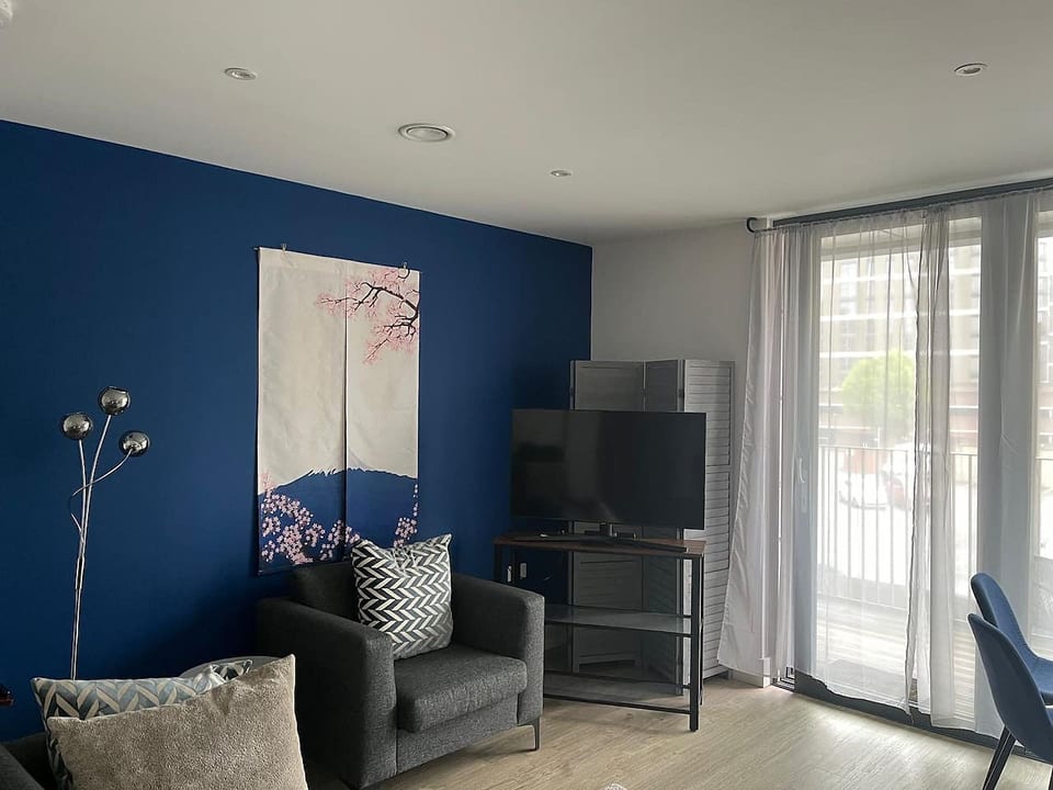 Apartamento para 2 Río Támesis con estacionamiento GRATIS|Acceso al gimnasio|Ascensor - Staines-upon-Thames