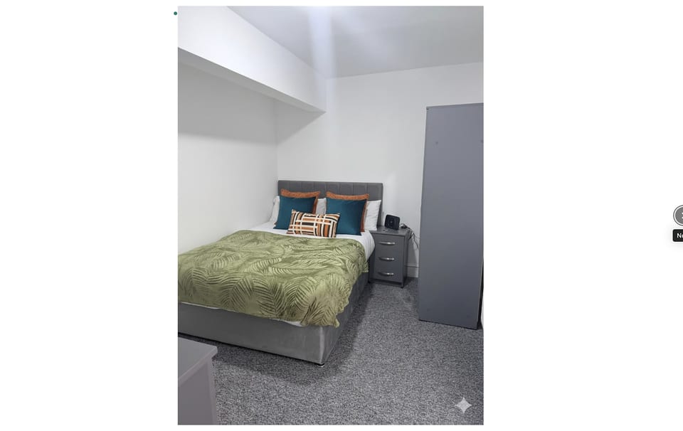 Privates Ensuite Doppelzimmer mit Zugang zur Gemeinschaftsküche - Glazebury