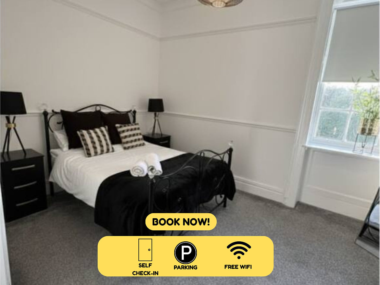 Room 6 -  Manor Park Country House, Wales