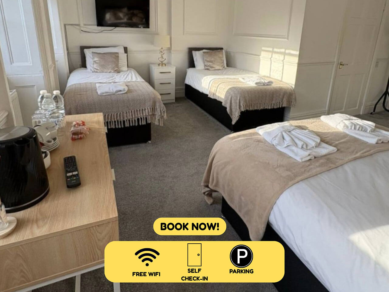 Room 7 -  Manor Park Country House, Wales