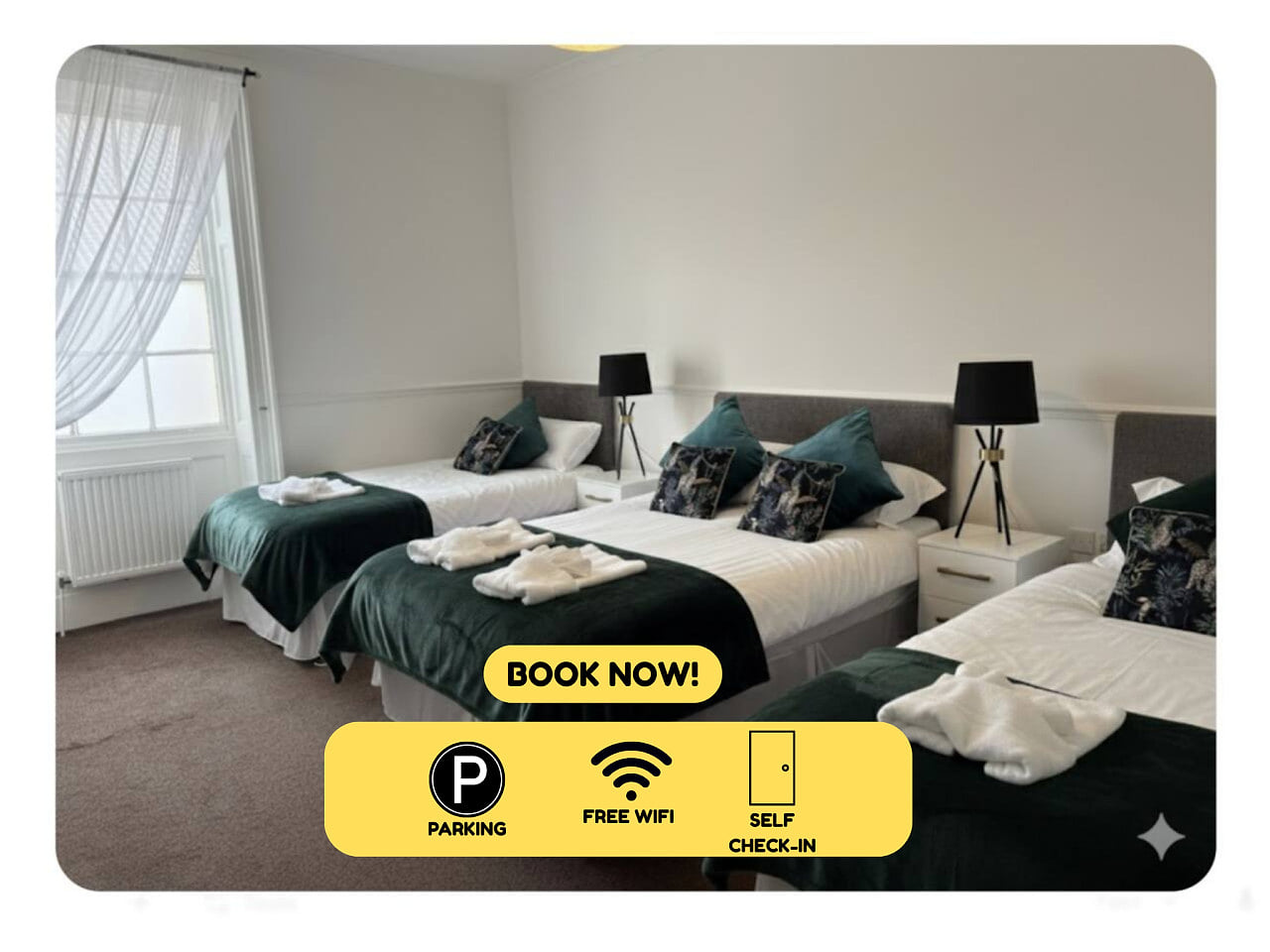 Room 9 -  Manor Park Country House, Wales