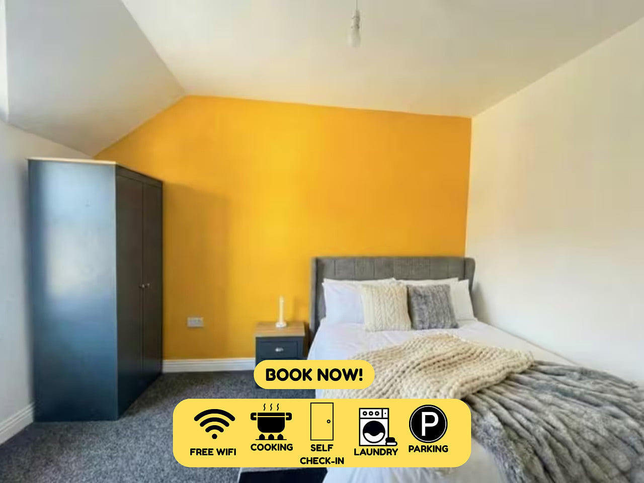 Budget-Friendly En-Suite Room in Reading with Shared Kitchen