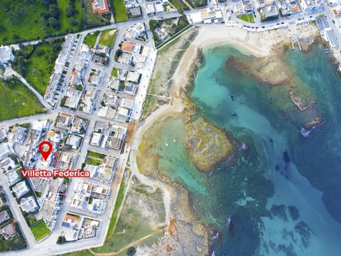 Villa Federica 50 m vom Strand und Parkplatz entfernt