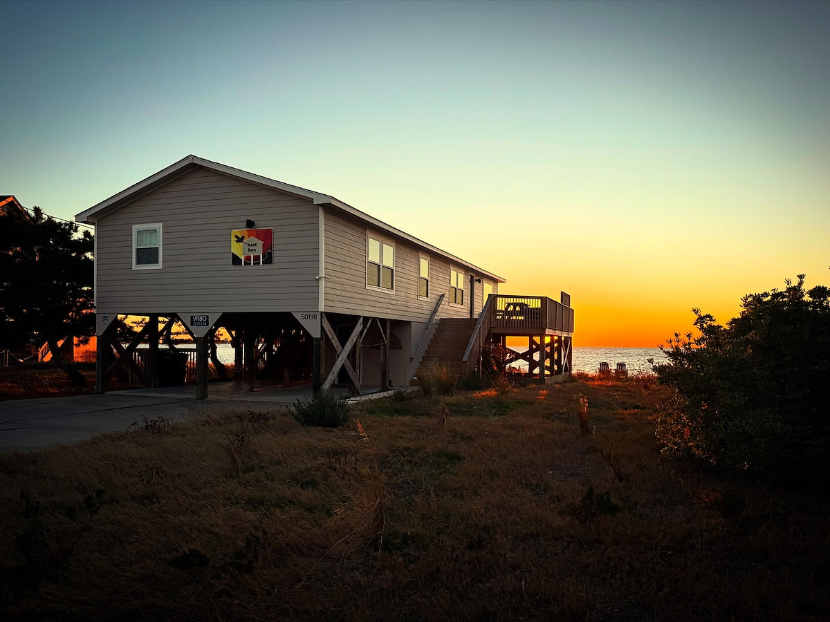 Welcome to the best beach box on the Pamlico Sound!