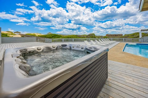The Hemingway Estate Street View — Impressive Scale & Grand Coastal Architecture | 14-Bedroom Luxury Vacation Home, Outer Banks