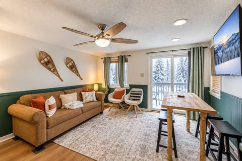 Enjoy the natural light from the windows.