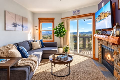 Charming area with Smart TV. Guest Review Highlight Jarrod Boone: "This condo is a fantastic value for the price! Being right in the heart of the Village made everything so convenient. I would stay here again!".