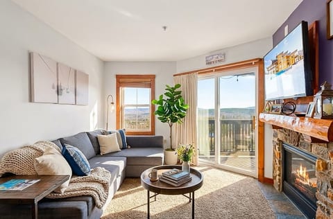 Charming area with Smart TV. Guest Review Highlight Jarrod Boone: "This condo is a fantastic value for the price! Being right in the heart of the Village made everything so convenient. I would stay here again!".