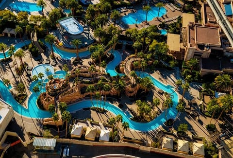 Resort Pool Access — Three Heated MGM Signature Pools and Hot Tubs Included, No Extra Fees