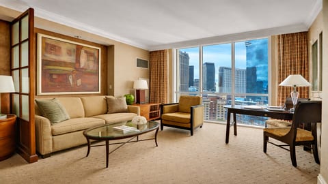 Unwind in style! Spacious living area with breathtaking views—perfect for relaxing or entertaining.