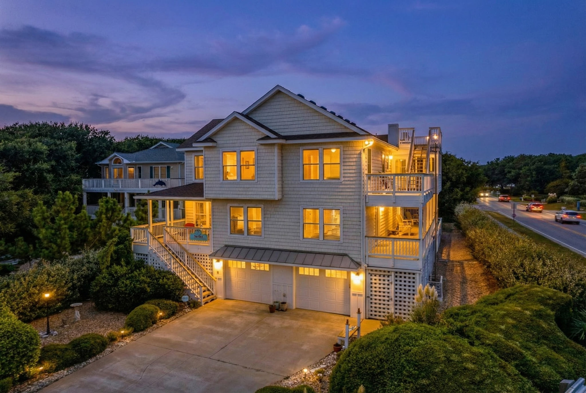 Grand Coastal Getaway – Stunning Front Exterior!