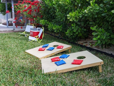 Outside activities and beach supplies