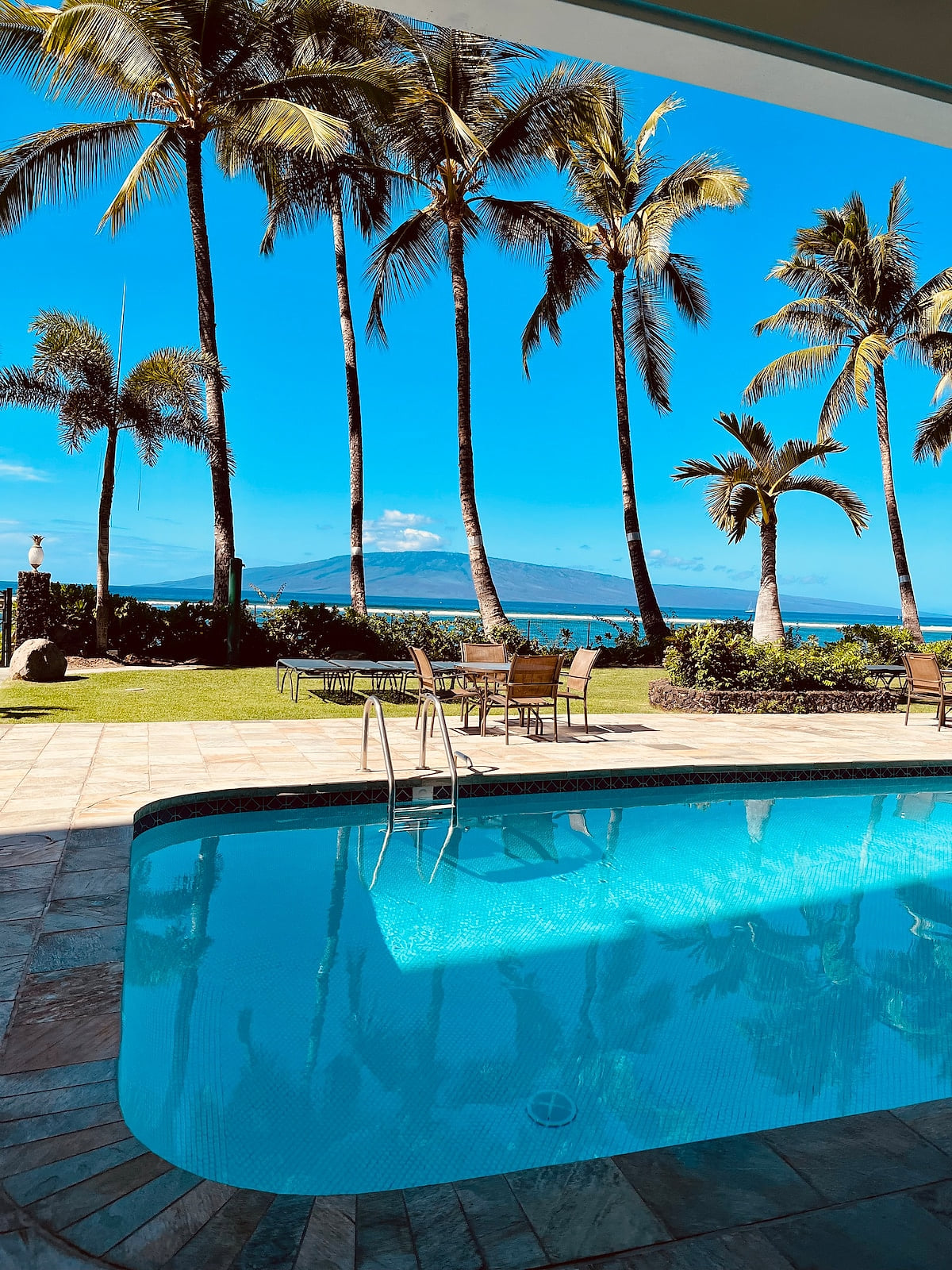 Resort pool for morning swims before creative work or exploration begins. Peaceful early hours, social when you want it. Most guests here are digital nomads, writers, and remote workers.